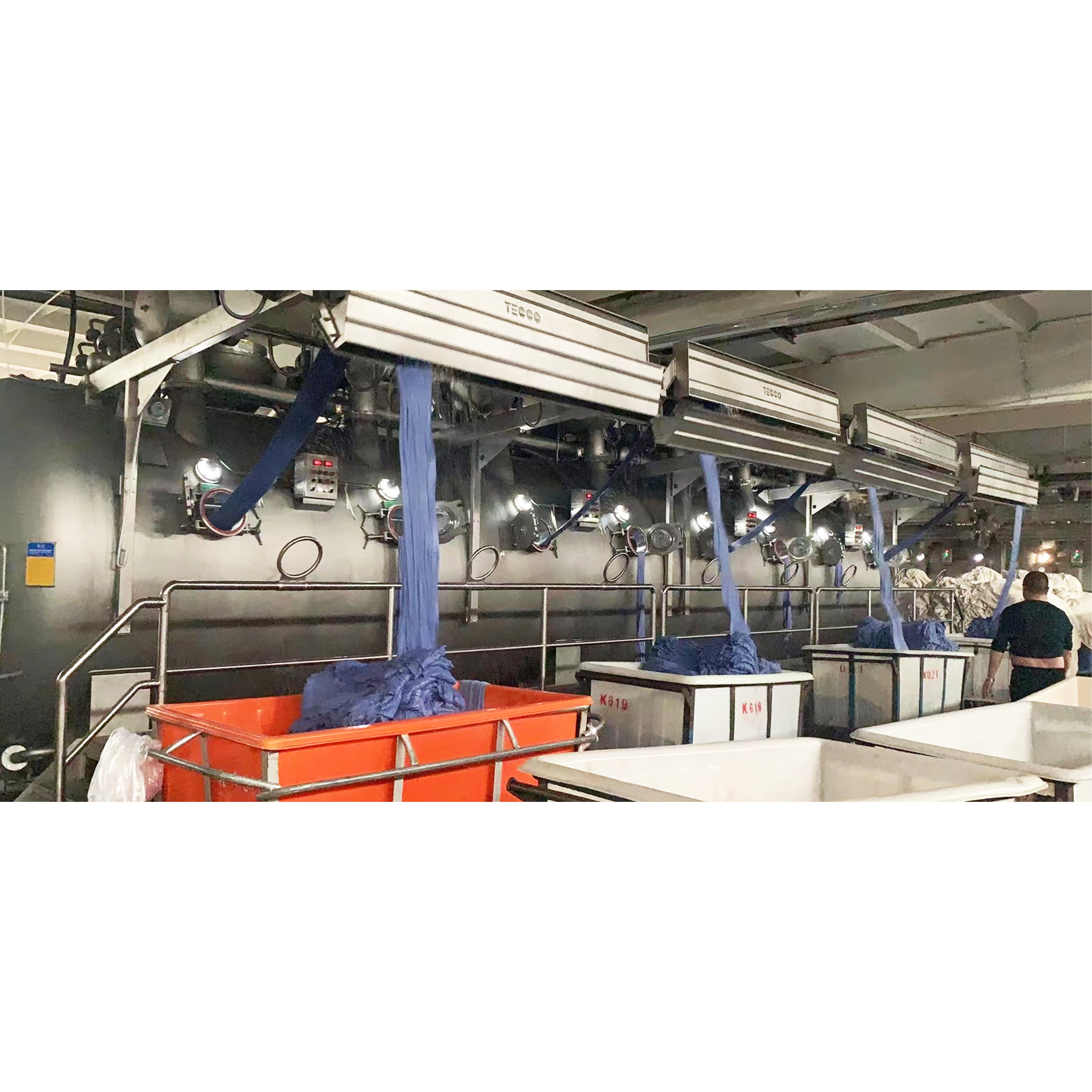 Highly Intelligent Control Airflow Dyeing Machine