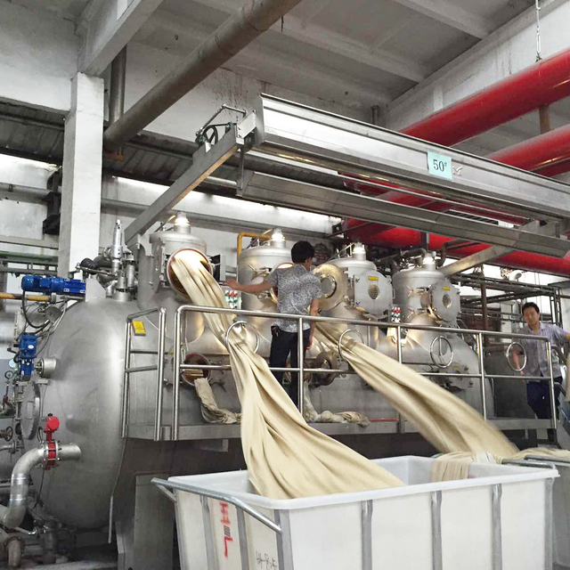 Low Power Consumption Overflow Fabric Dyeing Machine